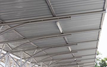 installing Pyrford Green metal roofing